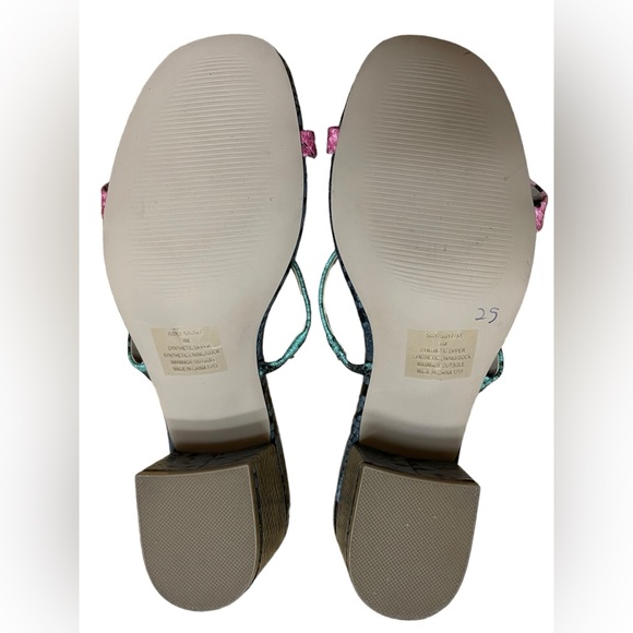 Steve Madden Issy Mule in Multi Snake - Picture 10 of 10